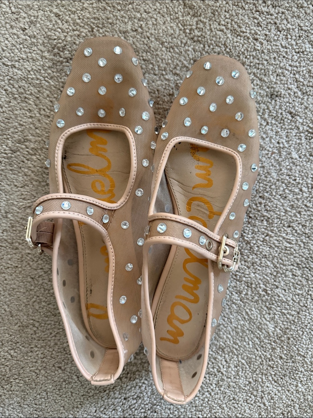Michaela Shine Mary Jane Flat - Picture 2 of 7